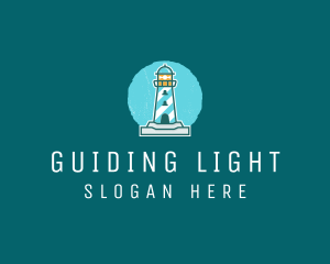 Coast Lighthouse Tower logo design