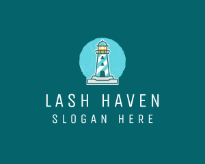 Coast Lighthouse Tower logo design