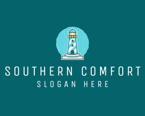 Coast Lighthouse Tower logo design