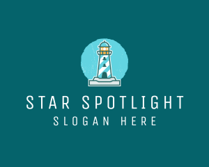 Coast Lighthouse Tower logo design