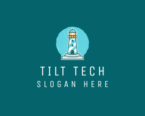 Coast Lighthouse Tower logo design