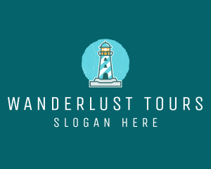 Coast Lighthouse Tower logo design