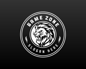 Lion Predator Gaming logo design