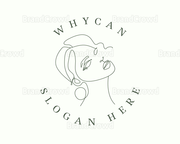 Beauty Woman Face Logo