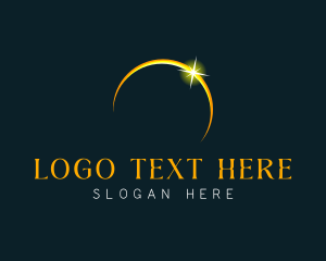 Cosmic - Cosmic Solar Eclipse logo design