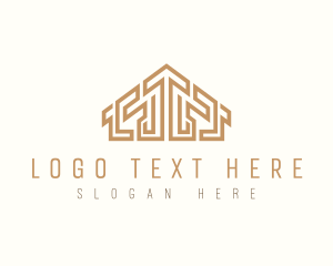 Lease - Roof Contractor Roofing logo design