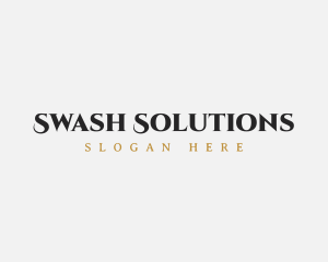 Swash - Luxury Swash Brand logo design