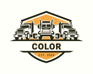 Truck Transport Cargo Logo