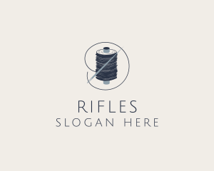 Clothing Line - Tailoring Needle Thread logo design