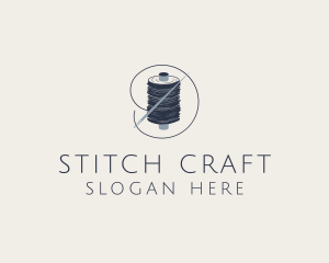 Stitch - Tailoring Needle Thread logo design
