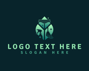 Hygiene - Eco Sanitation Cleaning logo design