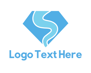 Hygiene - Blue River Diamond logo design