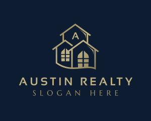 House Realty Mansion logo design