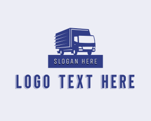 Delivery Truck Express Logo