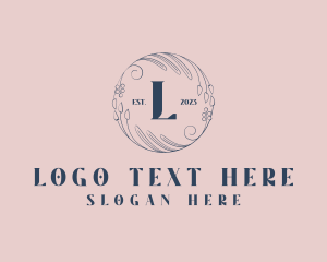 Badge - Organic Floral Wellness Salon logo design