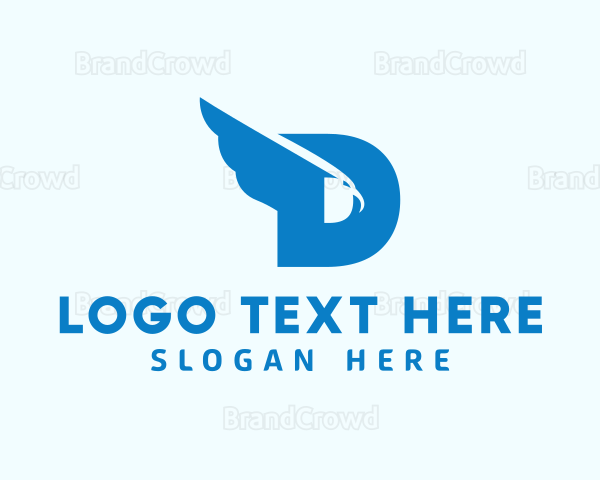 Eagle Letter D Logo