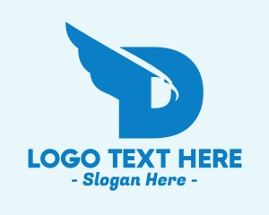 Eagle - Eagle Letter D logo design