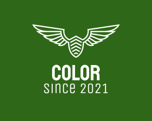 Pilot School - Wing Air Force Badge logo design