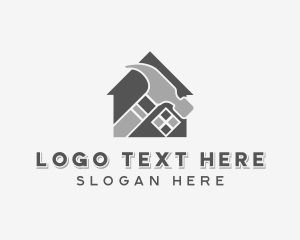 Contractor - Hammer Carpentry Builder logo design