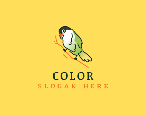 Pet Shop - Parrot Tropical Bird logo design