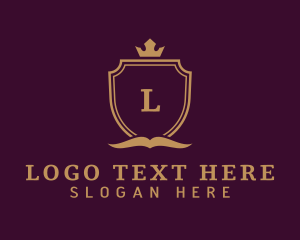 Law Firm - Book Crown Shield Firm logo design