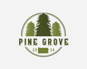 Pennsylvania Pine Tree logo design