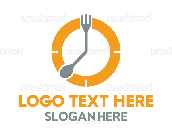 Meal Time Clock Logo