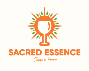 Sunny Eucharist Goblet logo design