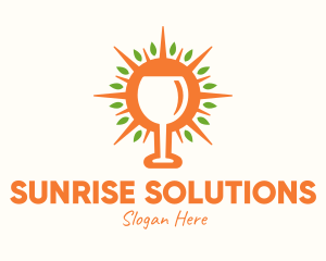 Sunny Eucharist Goblet logo design