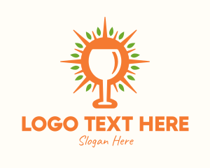 Ecological - Sunny Eucharist Goblet logo design