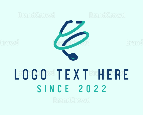 Stethoscope Doctor Healthcare Logo