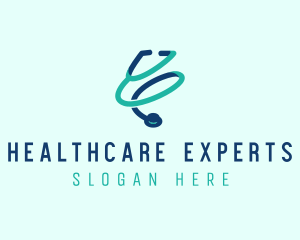 Stethoscope Doctor Healthcare  logo design