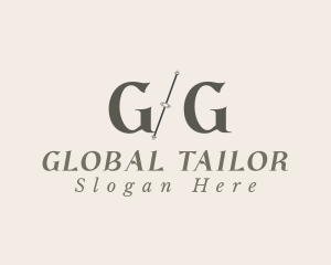 Fashion Tailoring Stylist logo design