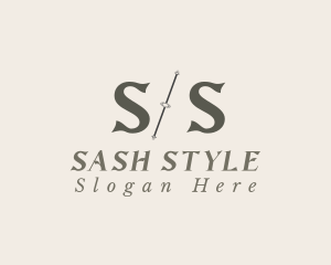 Fashion Tailoring Stylist logo design