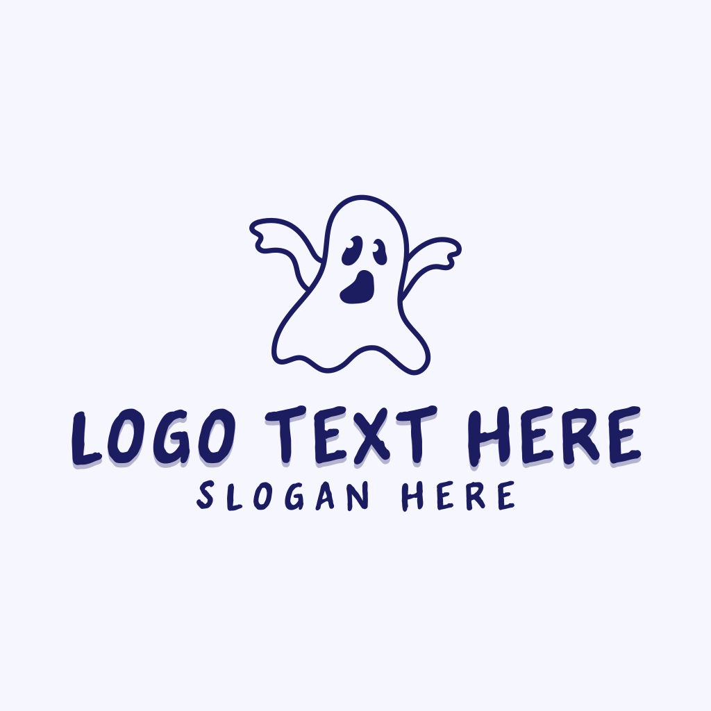 Halloween Ghost Creature Logo | BrandCrowd Logo Maker