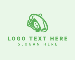 Dollar - Money App Technology logo design