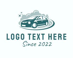 Car Detailing - Car Wash Cleaning Garage logo design