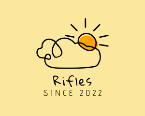 Doodle - Daylight Cloud Art logo design