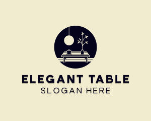 Table - Table Furniture Decor logo design