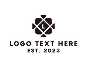 Textile - Tile Flooring Design logo design