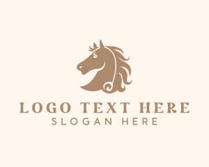 Horse Breeding - Equestrian Horse Breeding logo design