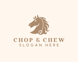 Pony - Equestrian Horse Breeding logo design
