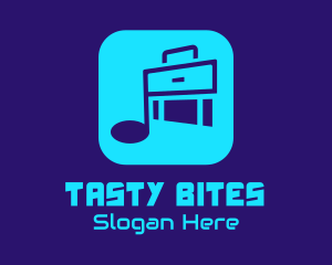 Icon - Music Suitcase App logo design