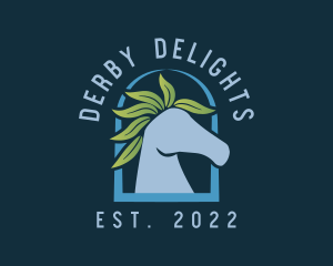 Derby - Leaf Horse Stallion Ranch logo design