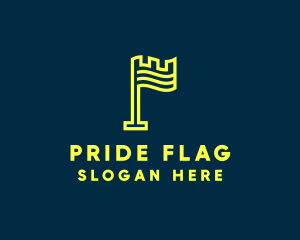 Flag - Medieval Banner Flag logo design