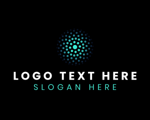 Tech Networking Digital logo design