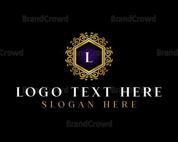 Elegant Jewelry Floral Logo