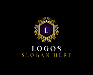 Elegant Jewelry Floral Logo