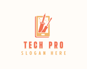 Technician - Mobile Phone Technician logo design