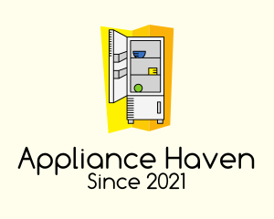 Appliances - Kitchen Refrigerator Appliance logo design